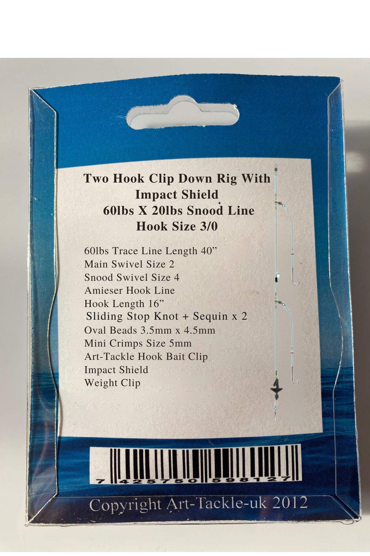 Two Hook Clip Down Rig with Impact Shield