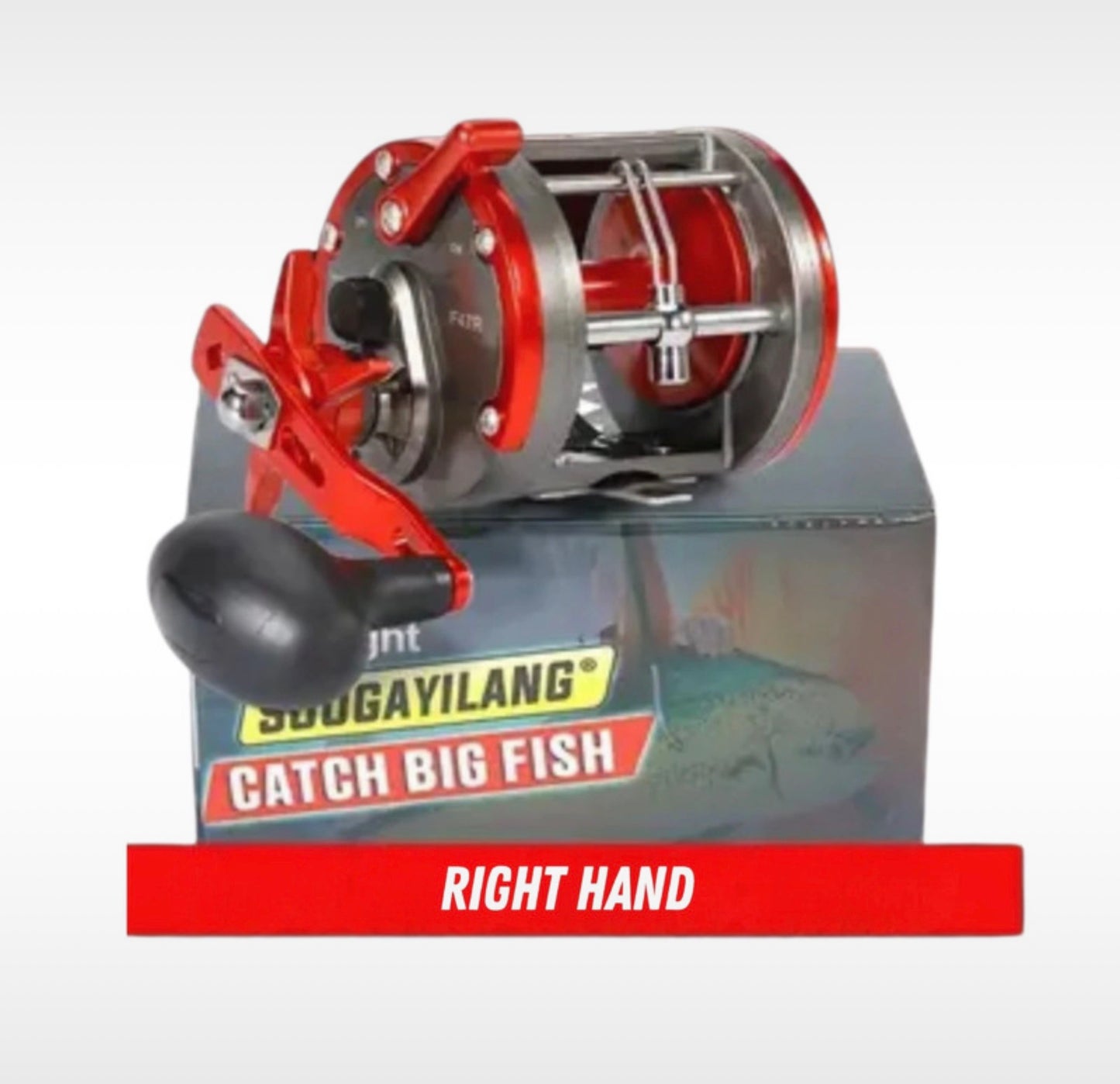 New This great Boat Fishing Reel is for Right Handed Fishermen