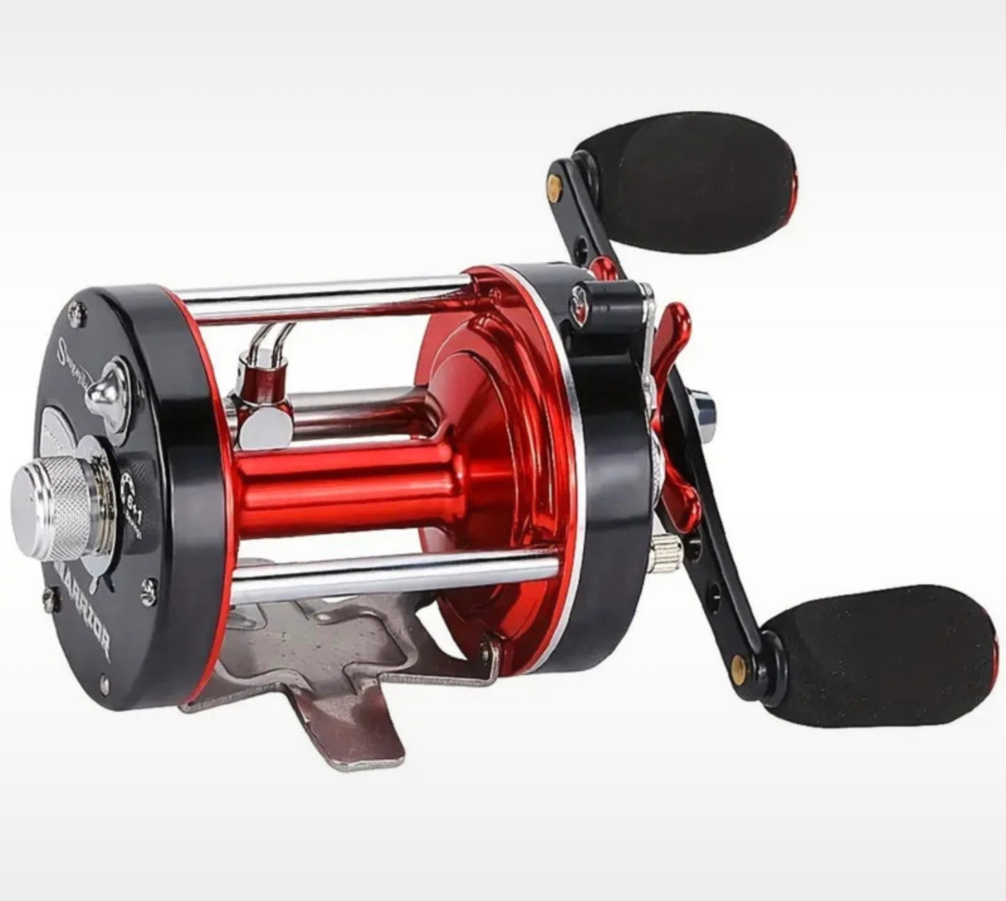 New with box 6+1BB Metal Drag Fishing Reel 6000 Series for Sea Fishing Beach Casting.