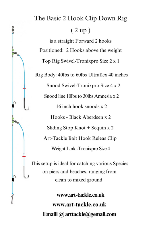 Two Hook Clip Down Rig with Impact Shield