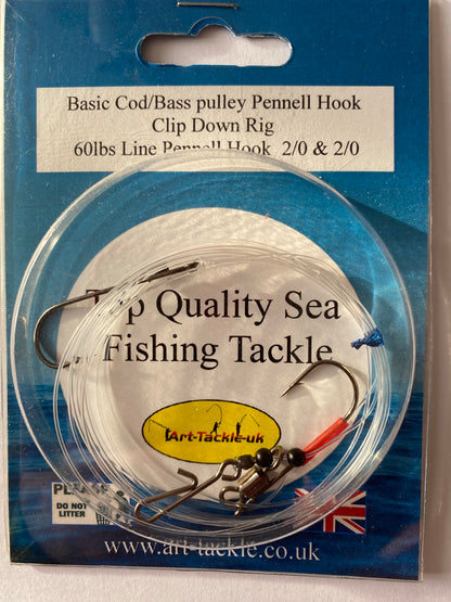 5 x Standard Pulley Pennel Clip Down Rig