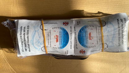 240ft Long-line With 40 Clip on Hook Snoods 28” Inches Hook Size 2/0